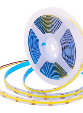 cob灯带超窄5mm高亮LED柔z性灯条24V吊顶橱柜衣柜嵌入式线性灯