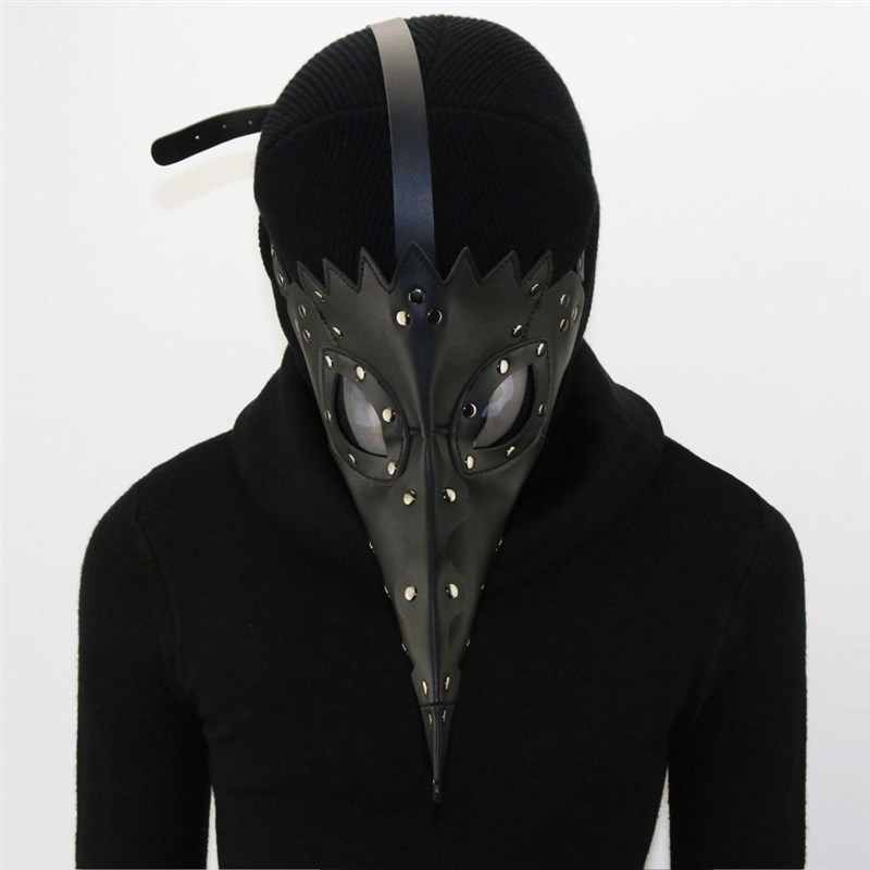 亚马逊ebay万圣节朋克派对瘟疫鸟嘴医生CPOS面具舞台演出道具