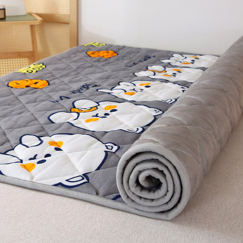 牛奶绒牀垫软垫家用褥子垫被单人学生宿舍专用毛毯垫加绒被褥铺底