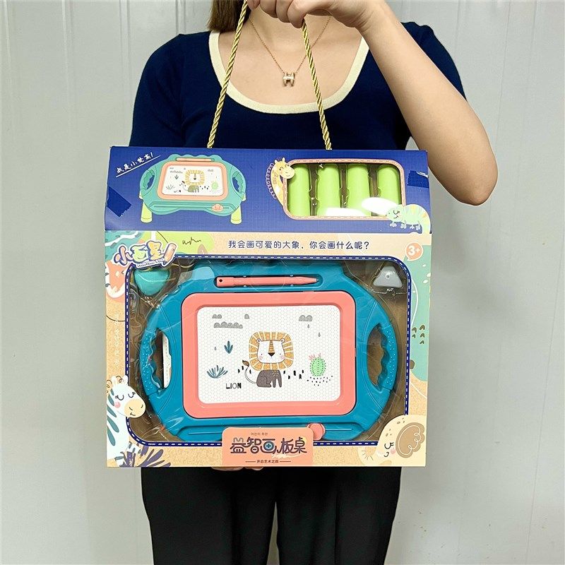 儿童画画板磁性彩色写字板大号A宝宝绘画写字桌涂鸦板幼儿园送礼,玩具/童车/益智/积木/模型,画板,淘宝优惠券,粉丝福利购,淘宝优惠卷