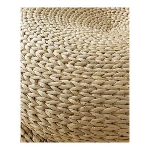 1 pc Meditation Cushion Tatami Cushion Round Straw Mat Chair