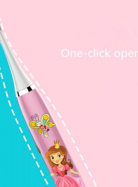 Baby Brush Electric With Cartoon Pattern 2 years Up Waterpr