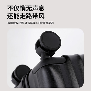 拉杆行李箱女2023新款双层防爆拉链拉杆箱纯PC密码箱结实耐用加厚