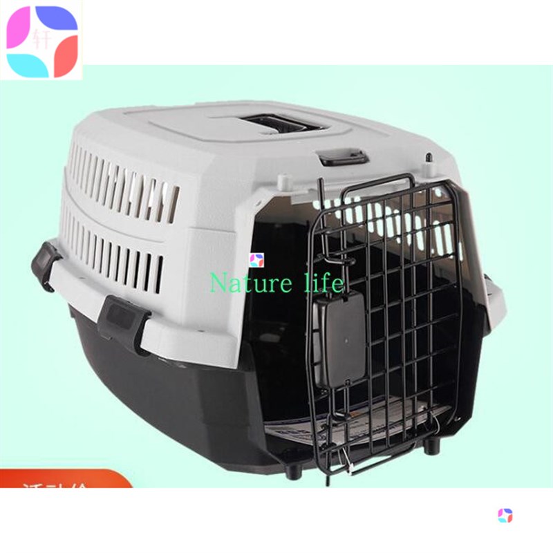 .Dog Aviation Fligpht Box Cat Tragel Cave Pet Carrier Crate-封面