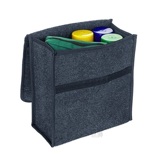 Car Storage Bag Trunk Organizer Box Felt Cloth Storage Box A