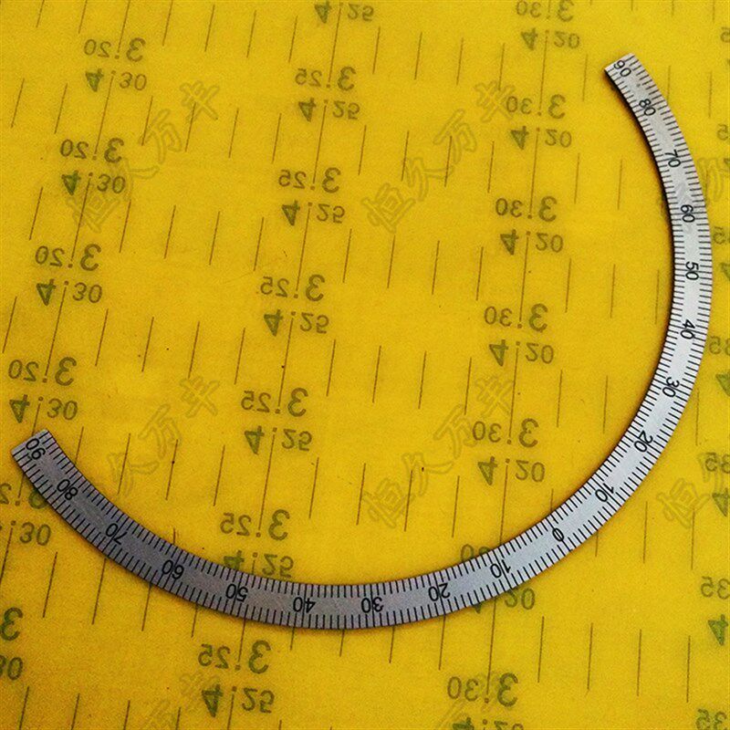 180度中分半圆刻度盘实验角度盘实验专用器材量角器167*150*1分度