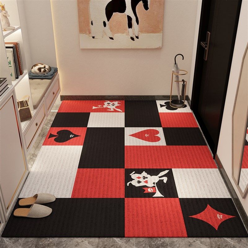 入户门地垫2024新款家用防滑进门脚垫耐脏加厚门垫可裁剪玄关地毯,居家布艺,入户地垫,淘宝优惠券,粉丝福利购,淘宝优惠卷