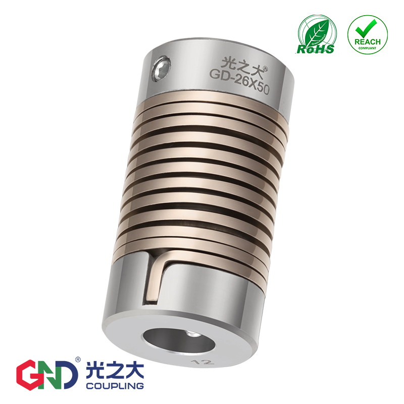 光之大传动弹簧联轴器GD编码器丝杆微型电机弹性连轴器缓冲小扭矩