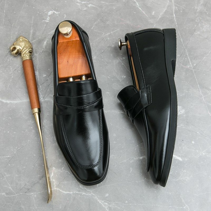 百搭男士休闲皮鞋韩版潮流英伦风一脚蹬西装鞋子影楼拍照新郎婚鞋,流行男鞋,休闲皮鞋,淘宝优惠券,粉丝福利购,淘宝优惠卷