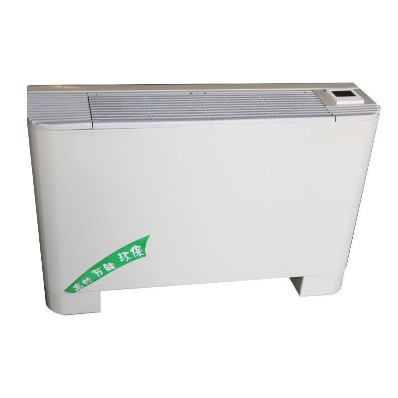 立式明装风机盘管空调水暖散热器壁式强风低噪音冷暖两用风机盘管