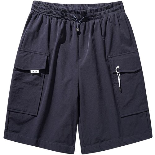 山系户外高品质冰丝速干薄款工装短裤男士裤子夏季宽松休闲五分裤