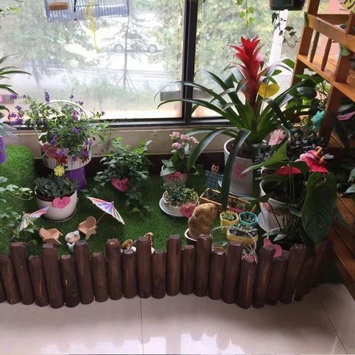 户外防腐木栅栏花园围栏庭院装饰碳化实木阳台护栏插地篱笆菜园