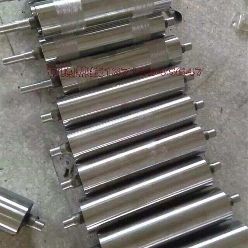 碳钢镀锌不锈钢无动力托辊主从动压花头尾轮包胶滚筒从动主动滚筒,五金/工具,滚筒,淘宝优惠券,粉丝福利购,淘宝优惠卷