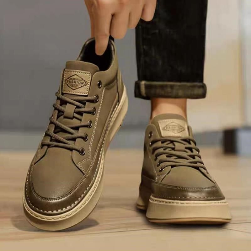 马丁靴男款中帮惠州冬季加绒棉鞋高帮休闲皮鞋男鞋秋冬款2024新款