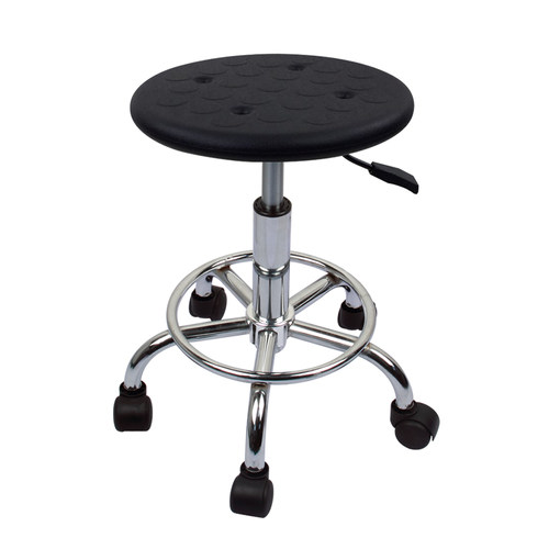 厂家直供无尘车间防静电凳子PU发泡防静电实验室椅可升降旋转