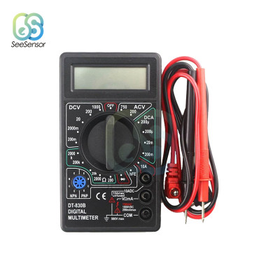 新品DT830B LCD Digital Multimeter  Volt Amp Ohm Tester Meter