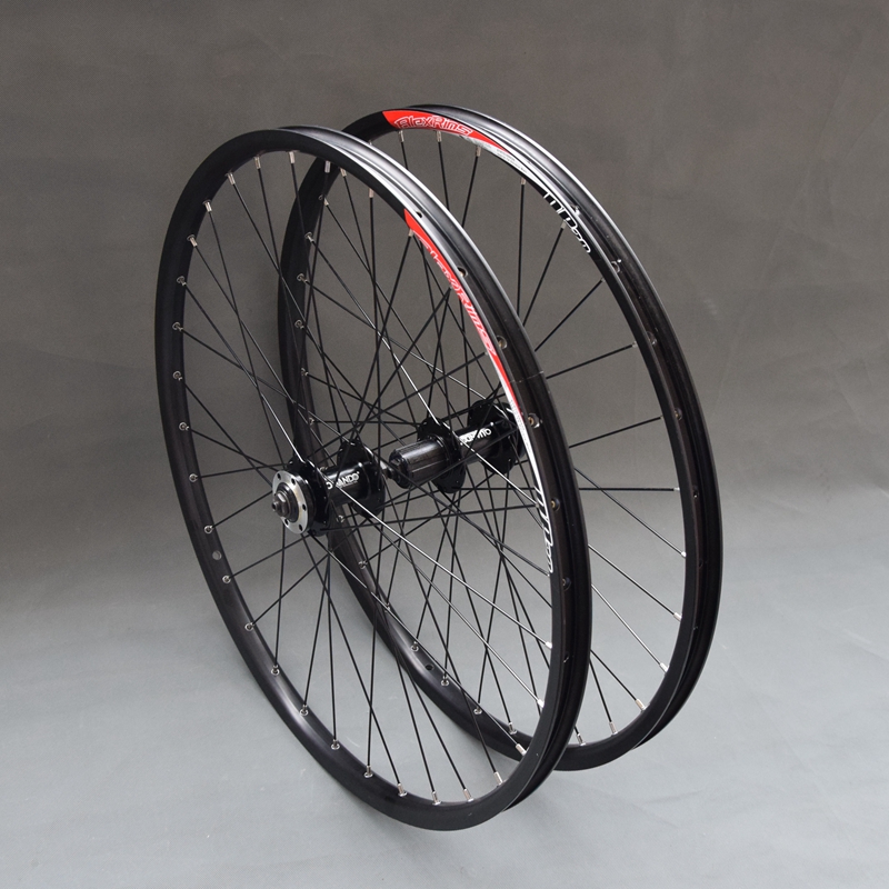 包邮自编昆腾花鼓 dp20车圈 自行车轮组8/9//10速 山地车轮组26寸