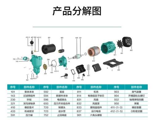 冷泵智能数显全自动水热水自吸泵加水P抽压自来水增压泵-封面