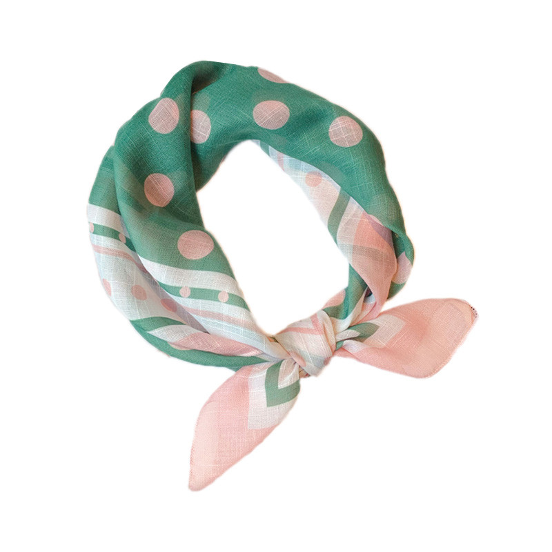 小众设计可爱波点丝巾女春秋季韩版薄款棉麻小方巾装饰小领巾围巾,服饰配件/皮带/帽子/围巾,围巾/丝巾/披肩,淘宝优惠券,粉丝福利购,淘宝优惠卷