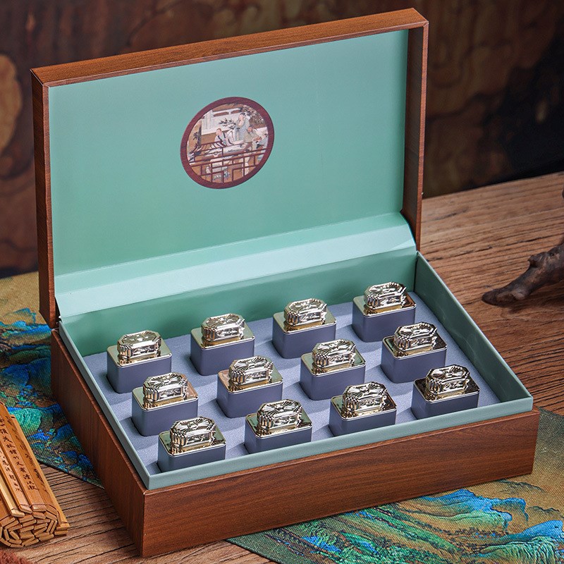 高档鸭屎香茶叶礼盒空盒小罐茶空罐普洱古树红茶U包装盒通用定制