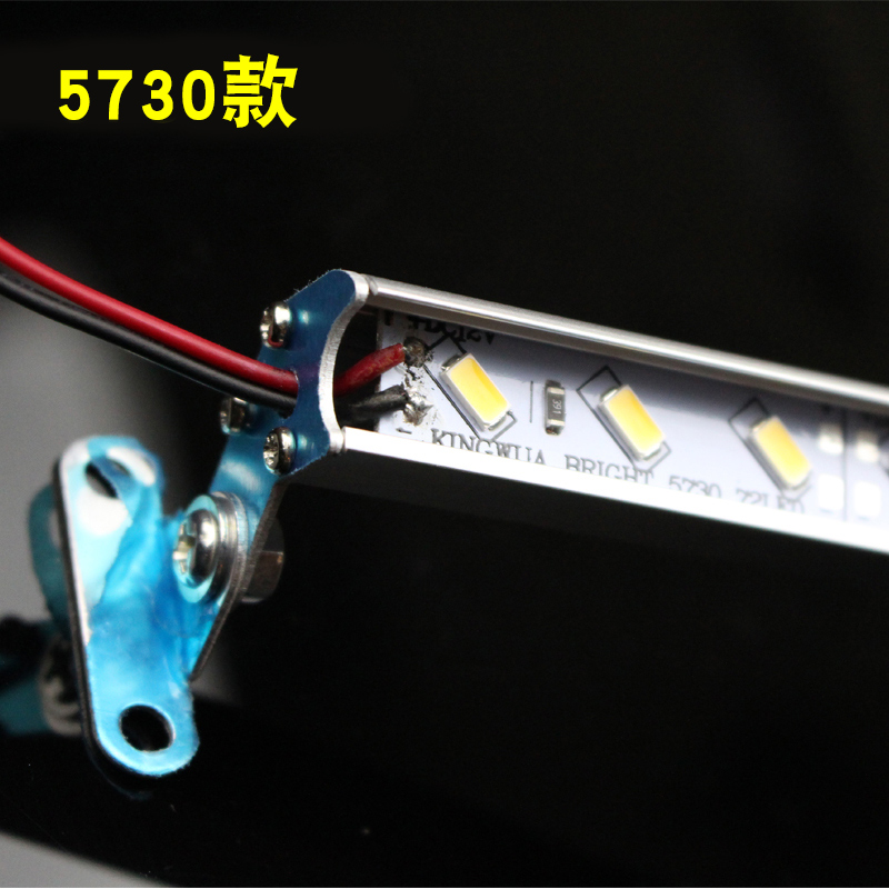 宸华12Vledi灯条柜台灯带5050超亮led灯珠宝手机柜台5730硬灯条