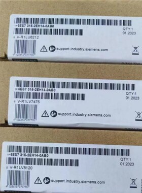 子门西6ES7315-2EH14-0AB0 全新CPU -15-2 PN/DP中央处理器S73300