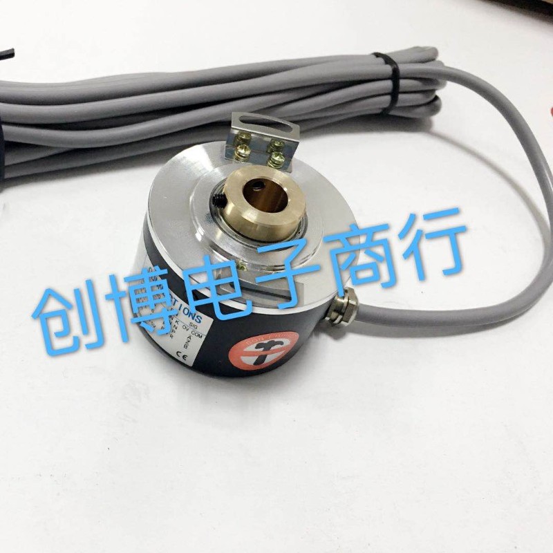 数控主轴电机编码器 K60旋转编码器 孔10/12/14/15mm PLC编码器