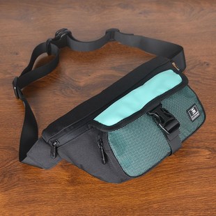 时尚新款斜挎包男女款腰包轻便帆布胸包户外逛街防水牛津布单肩包