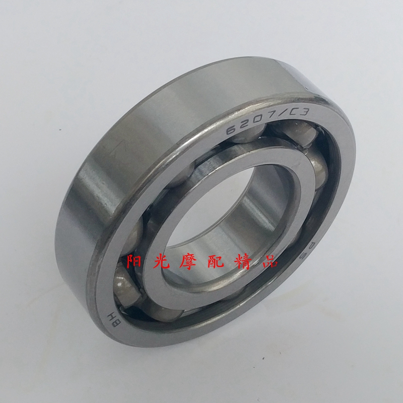 适用GN125-2D GN125F/GxN125-2F GN125H钻豹摩托车曲轴左轴承