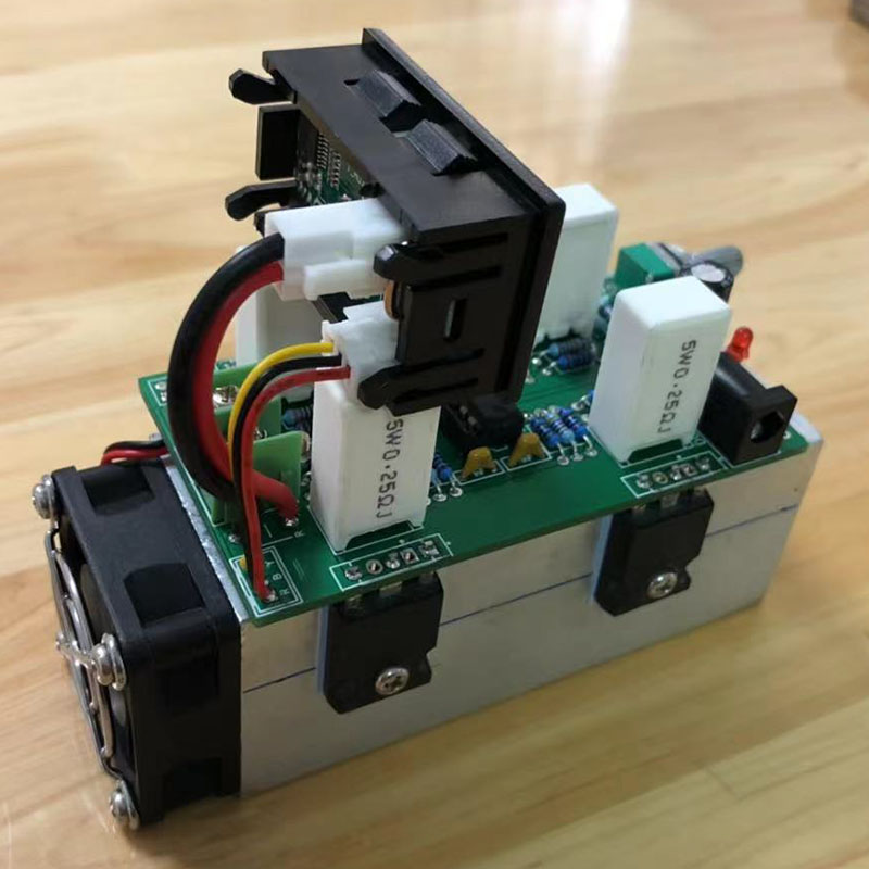 可调恒流电子负载仪器 4mos管324放电模块DIY老化电源和锂电池