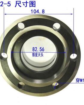 厂销数控车床主轴筒夹座套  车床主轴延长头 夹头N座06Q40转632品