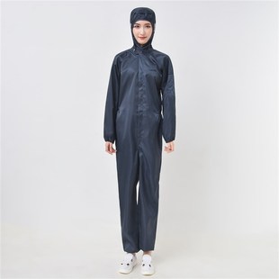 工作男女服装 无尘工作服连体防尘不沾灰静电喷漆分体洁净衣一体式