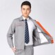 长袖 男汽修服 行政文员工作服套装 物流快递员制服 工程服套装 男