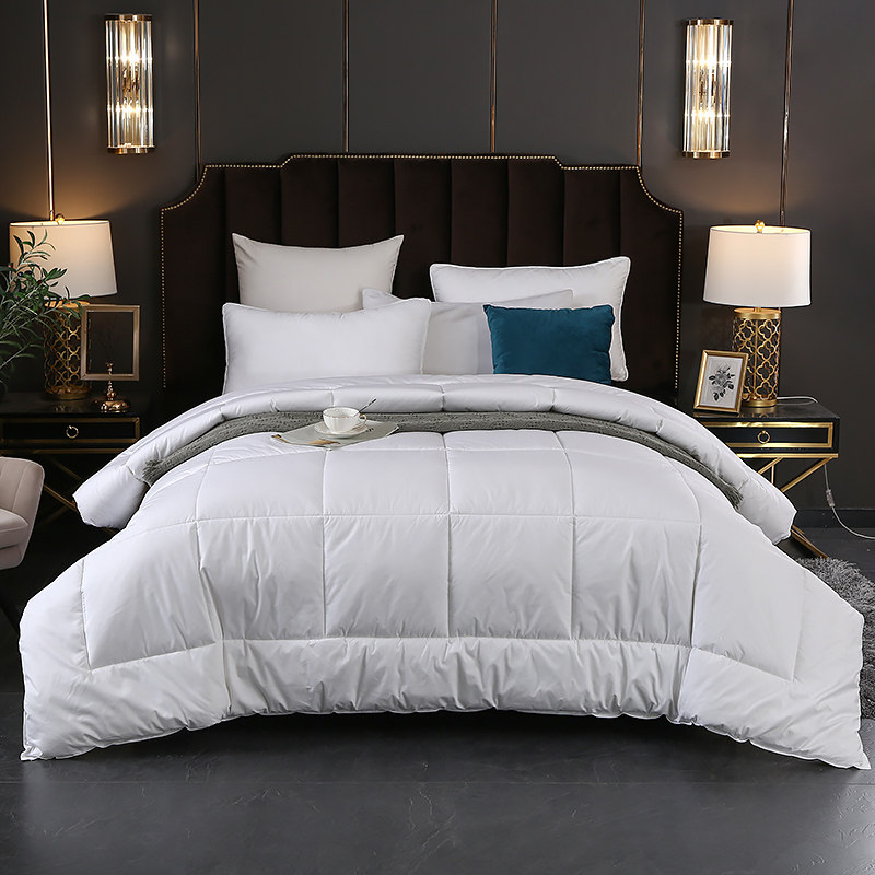 现货星级酒店床上用品宾馆被芯民宿空调春秋四季白色加厚冬被,床上用品,化纤被,淘宝优惠券,粉丝福利购,淘宝优惠卷