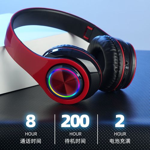 无线蓝牙耳机头戴式学生党音乐运动男女款高颜值耳麦手机电脑通用