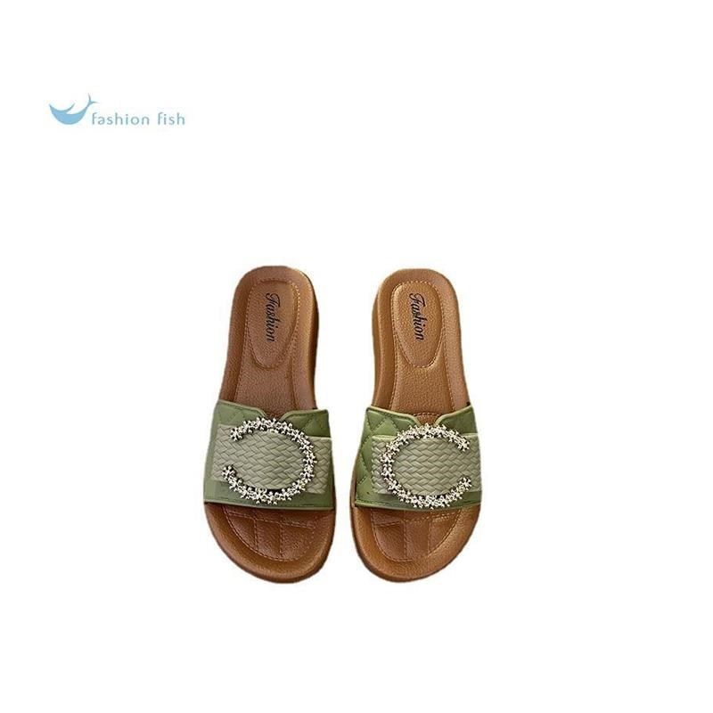 2024新款拖鞋女士夏季外穿防滑平底沙滩软底时尚凉鞋一字凉拖鞋子,流行男鞋,休闲拖鞋,淘宝优惠券,粉丝福利购,淘宝优惠卷