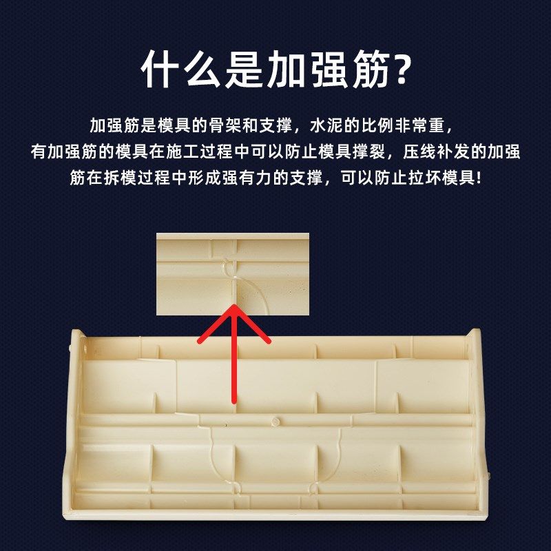 窗套模具欧式别墅窗户模型外墙方形窗边装饰线条圆拱形罗马柱模具