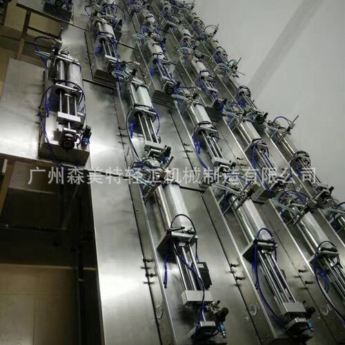 半自动灌装机 油漆涂料 气动半自动卧式灌装机 液体定量灌装机