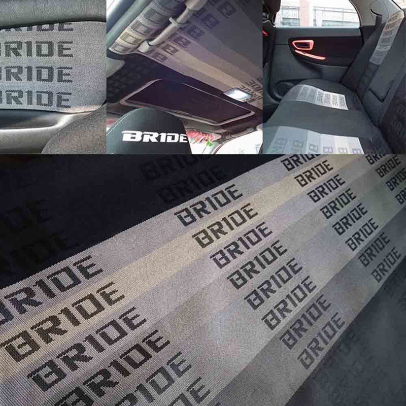 新品New Material 100CM x160CM JDM BRIDE Racing Car Seats Fab 五金/工具 其他机械五金（新） 原图主图