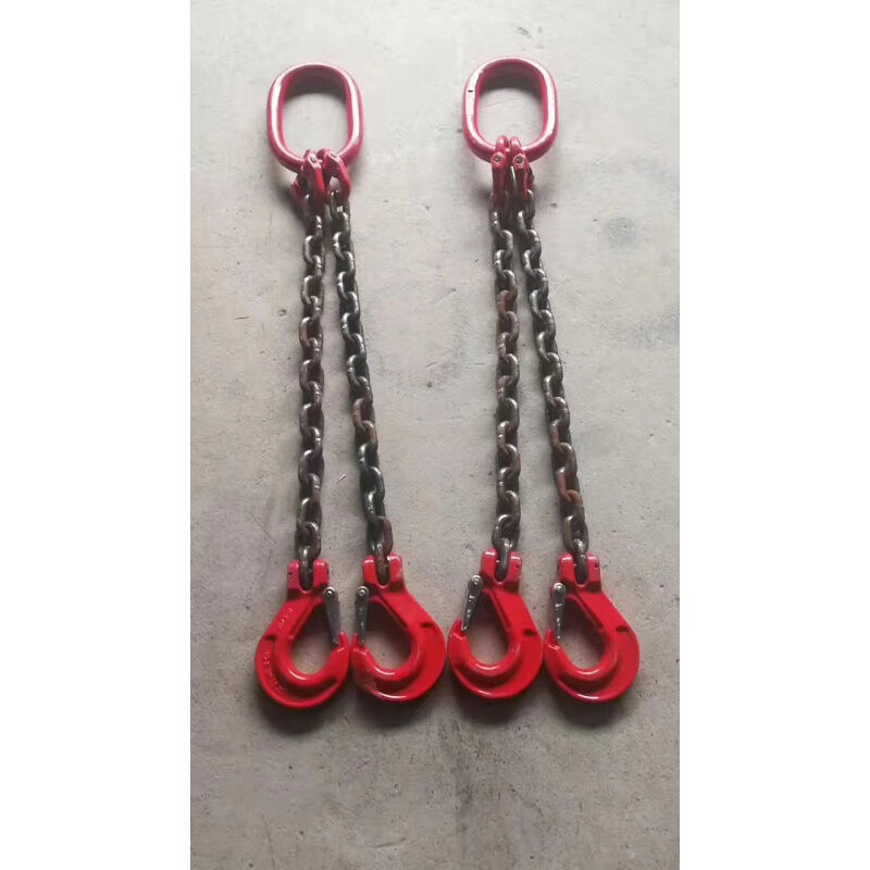 新品起重链条吊索具吊装工具铁炼子扣勾工具吊具挂钩吊装1-30吨一