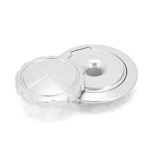 油箱盖 攀爬者改装 复古旋转油箱盖铝合金磁吸 Nine 适用宝马拿铁R