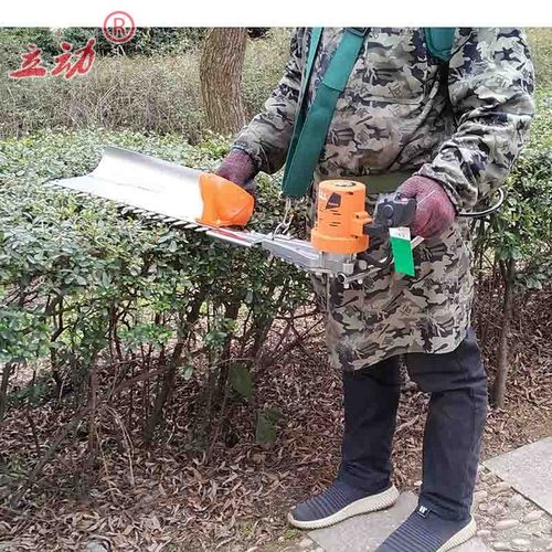 充电式电动绿篱机茶叶修剪机单双刃修枝机重修剪园林茶树剪篱笆剪