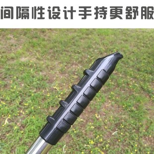 速发可伸缩园林落叶耙钢丝耙农具耙子不锈钢农用工具圆头草耙搂草