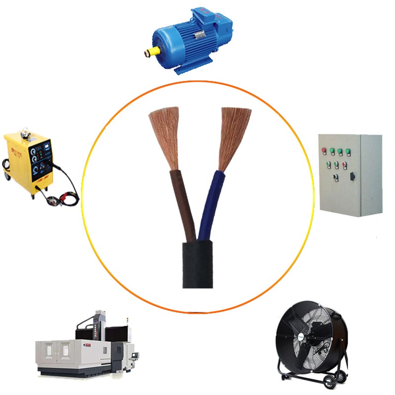 胜牌纯铜正国标RVV多芯软线 控制线 监控线安防线 1-6平方 2-16芯