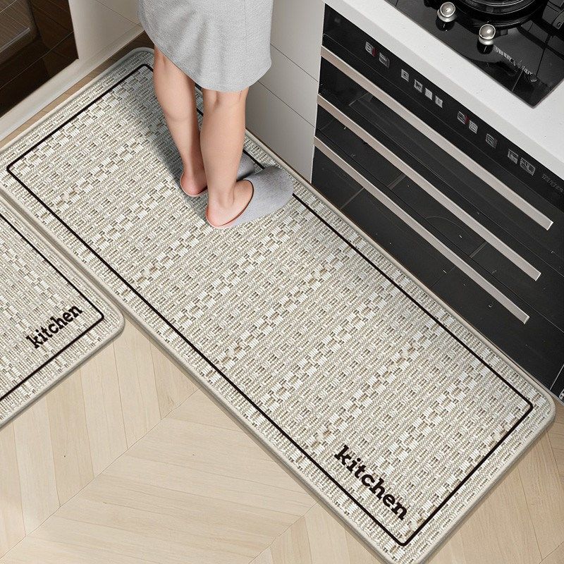 新款厨房地垫防油可擦免洗地毯垫2025新款防水耐脏防滑吸水脚,居家布艺,厨房地垫,淘宝优惠券,粉丝福利购,淘宝优惠卷