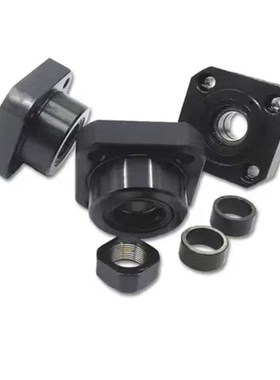 SET-LEC01/LEC01-6/8/10/12/15/20/25/30圆法兰滚珠丝杆支撑座