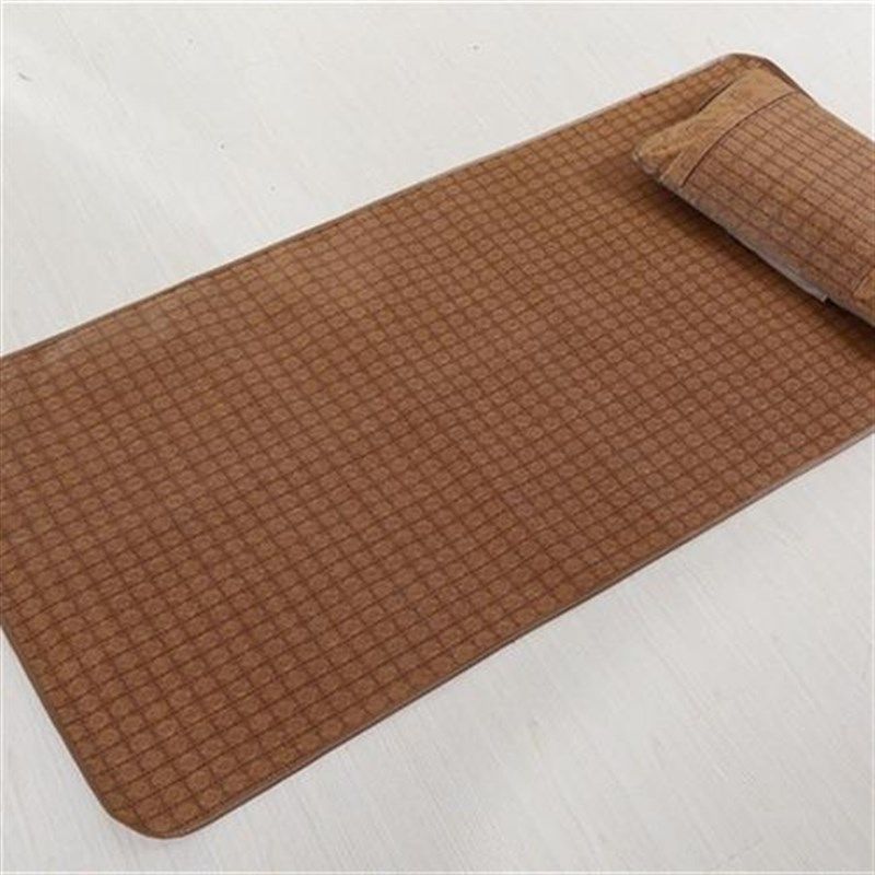 夏季学生宿舍凉席单人床上下铺可折叠藤席冰丝草席0.8m0.9m1米1.2,床上用品,冰丝席,淘宝优惠券,粉丝福利购,淘宝优惠卷