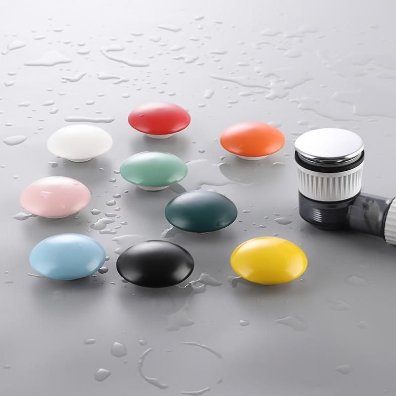 热弯岩板盆下水器洗手盆防堵防臭下水管可丽耐盆一体陶瓷盆弹跳式,家装主材,下水器,淘宝优惠券,粉丝福利购,淘宝优惠卷