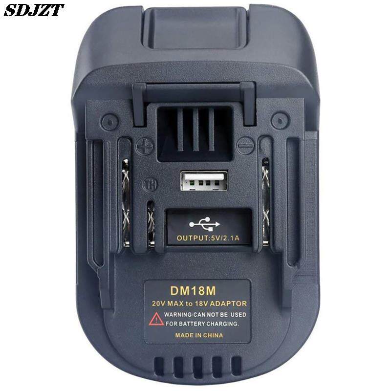 速发usb battery adapter for 20v dewalt dcb200 milwaukee m18