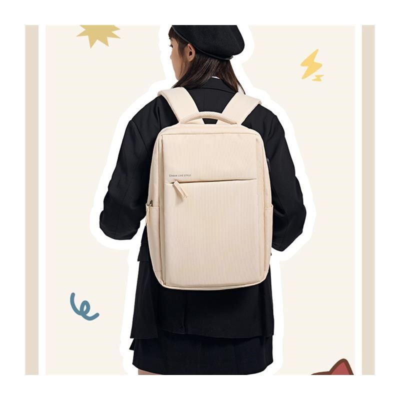 双肩包大容量女生电脑背包16寸通勤旅行男商务书包大学生2024新款